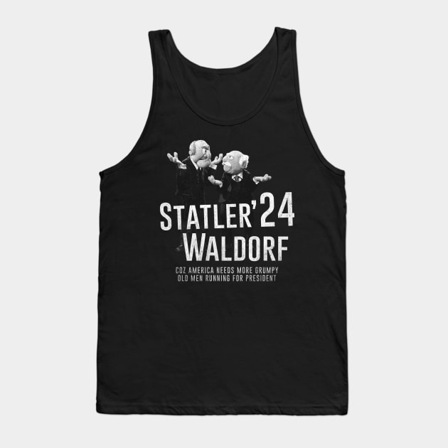 statler waldorf Tank Top by Dami BlackTint